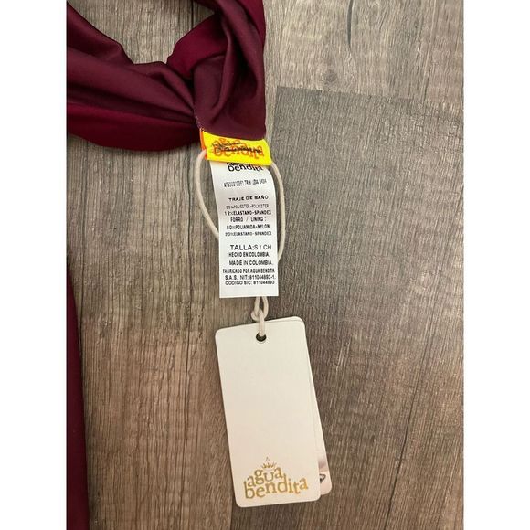 Agua Bendita Trini One-Piece Swimsuit Small $170 - Picture 11 of 11